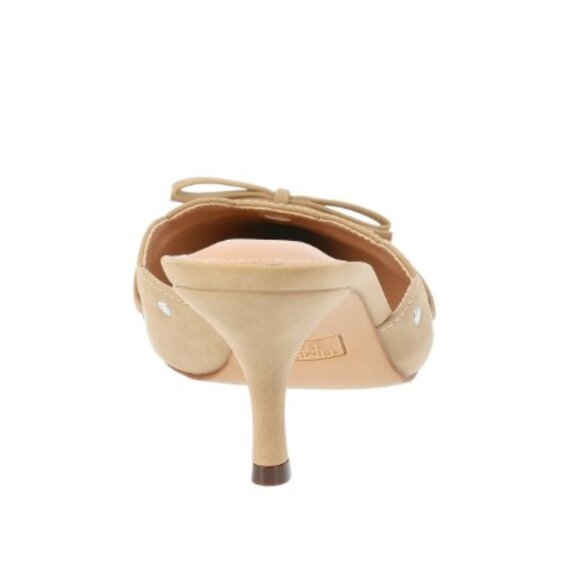 Time and Tru Women's Studded Kitten Heel Mules - Picture 4 of 7